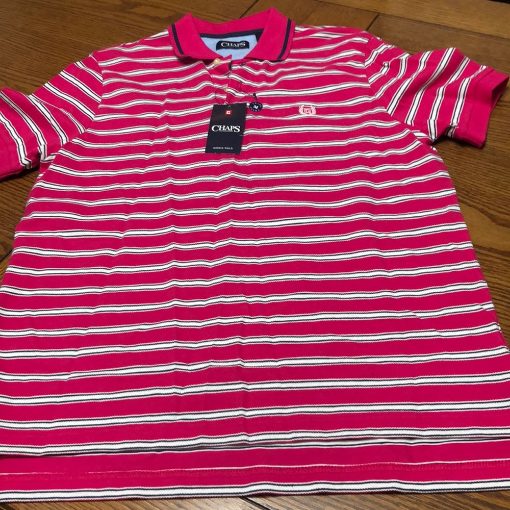 Men's polo shirt chaps size medium